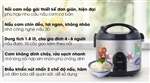 Nồi cơm điện Sharp 1.8 lít KS-NR191STV